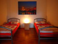 Schlafzimmer Monteurwohnung Siegburg